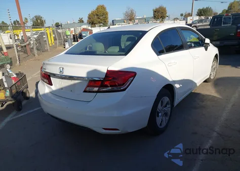 2015 Honda Civic Lx из США, поврежденный, VIN 19XFB2F59FE282691